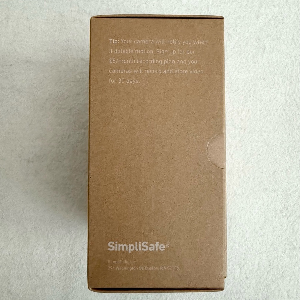 SimpliSafe Black Simplicam Indoor Wired Home Security Camera NWT - Picture 8 of 9